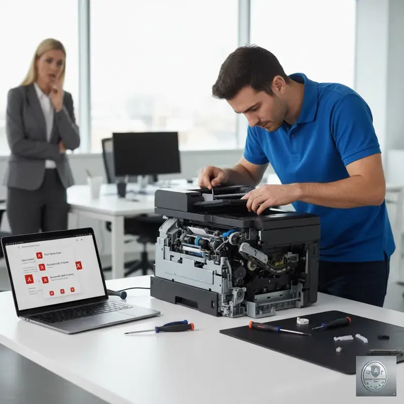 Printer repair and service in Devon - home and office printer servicing, cleaning and repair in Stoke Canon, Exeter and Torquay