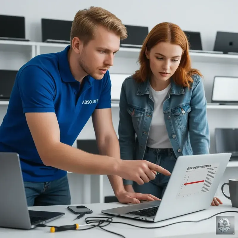 Slow computer repair in Exeter